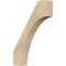 Ekena Millwork 6"W x 28"D x 40"H Westlake Rough Sawn Knee Brace, Douglas Fir BRC06X28X40WTL00RDF - alternate 1